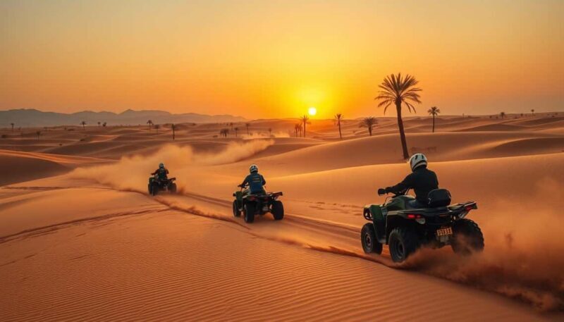 Doha: Combo Private & Sharing Tour of Desert Safari ATV Ride - Key Points