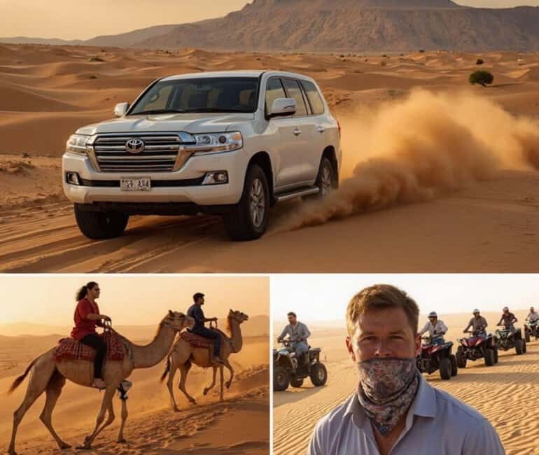 Doha: Desert Safari, Camel Ride, Dune Bashing & Inland Sea - Key Points