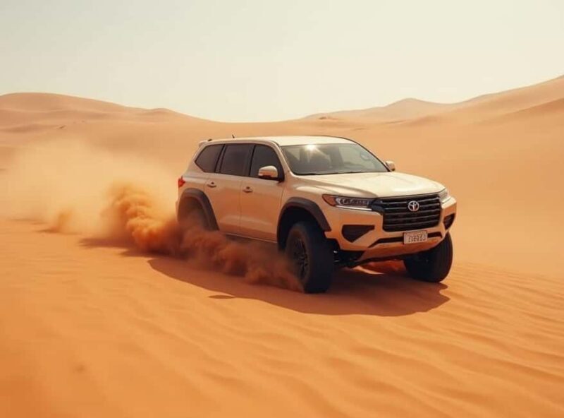 Doha: Desert Safari, Camel Ride, Dune Bashing & Inland Sea - An Authentic and Exciting Desert Adventure