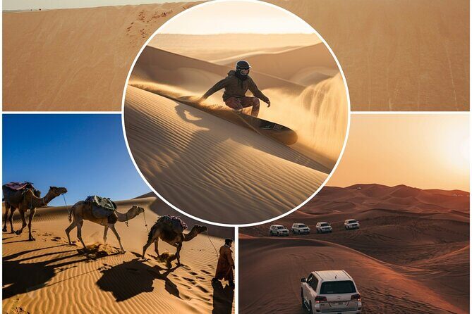 Doha Desert Safari Dune Bashing Camel Ride Sandboarding - The Experience in Detail