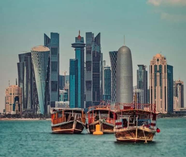 Doha: Dhow Cruise with Pickup, Drop-Off, Tea & Refreshments - An Authentic Look at Doha’s Waterfront from a Traditional Dhow