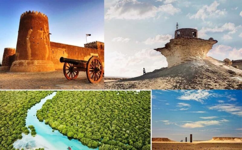 Doha: Full-Day North & West Qatar Tour with Al Zubara Fort - Key Points