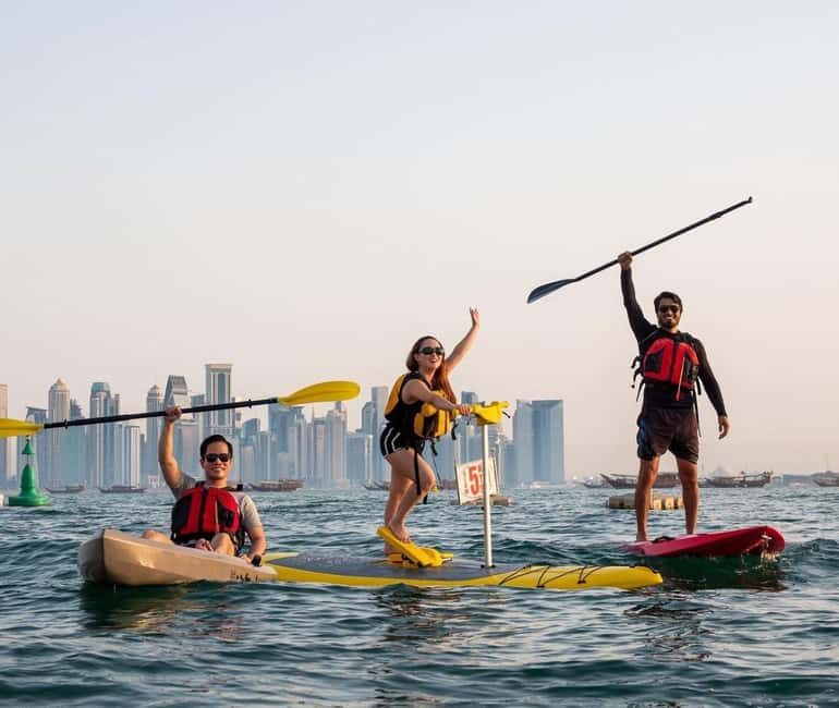 Doha: Guided tour of Kayak at The Pearl OR MIA Park - FAQs