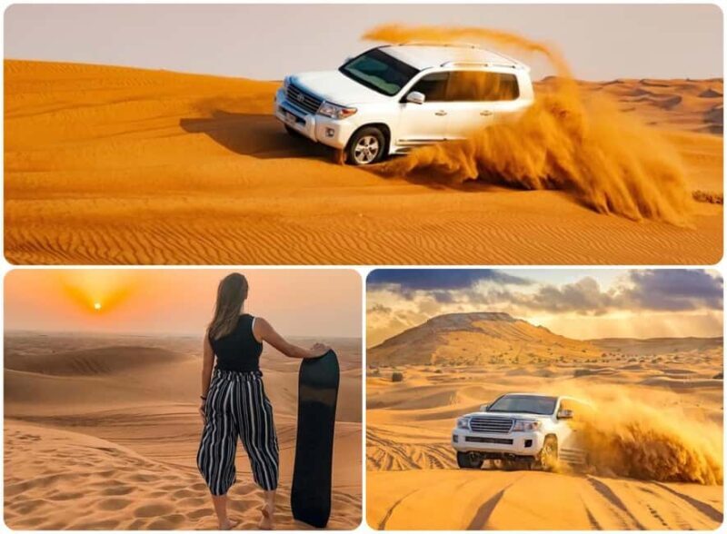 Doha: Half Day Desert Safari, Dune Bashing, Camel Ride - Key Points