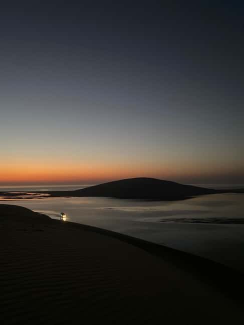 Doha: Night DesertSafari DuneBashing Sandboarding CamelRide - Key Points