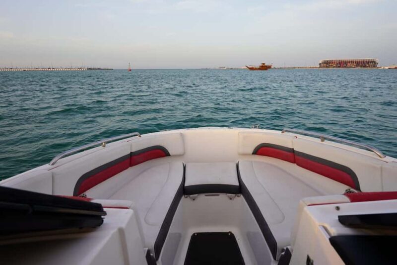 Doha: Private Jet Boat Trip - with Water Activities - Key Points