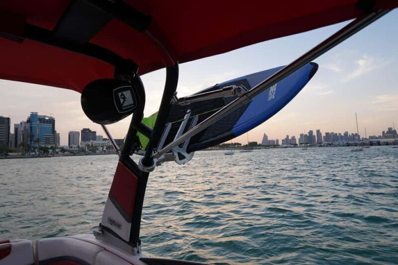 Doha: Private Jet Boat Trip - with Water Activities - An Adventurous Way to Discover Doha’s Coastline