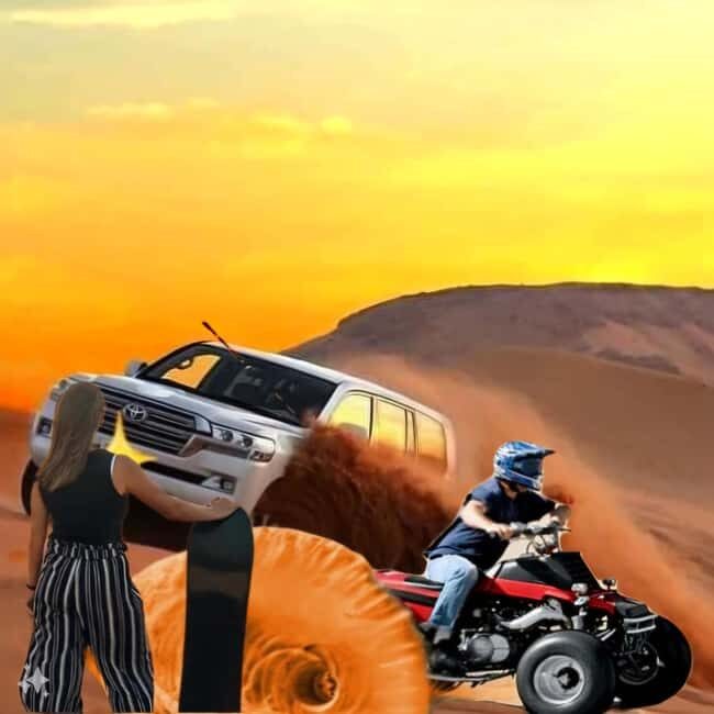 Doha: Quad bike, Camel ride,Sand boarding,Dune bashing - Key Points