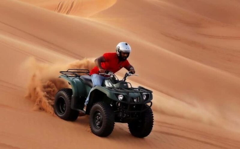 Doha: Quad bike, Camel ride,Sand boarding,Dune bashing - What’s Included & What’s Not