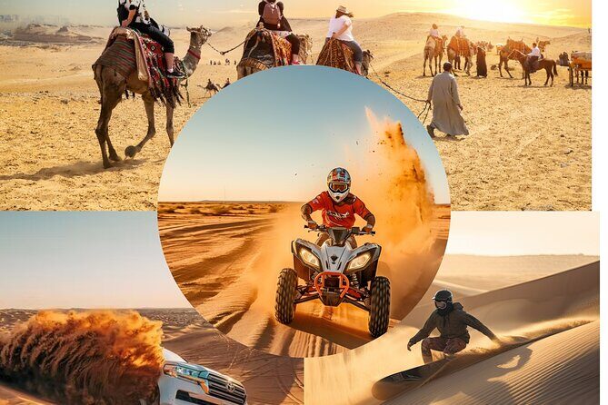Doha Quad Bike, Dune Bashing, Camel Ride and Island Sea Tour - Key Points