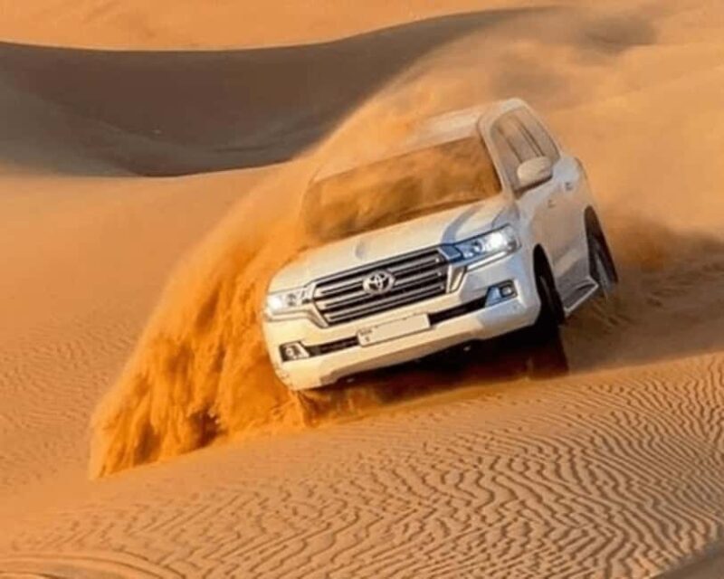 Doha: Safari, Camel Ride, Sandboarding and Inland Sea Tour - Transportation & Group Size