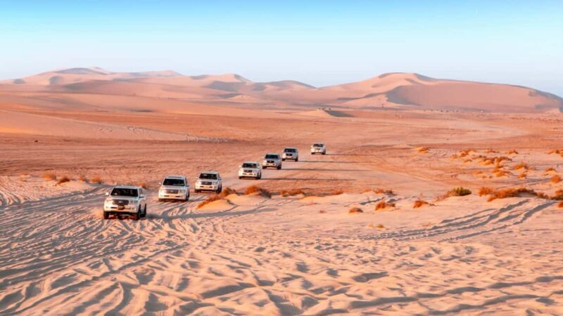 Doha: Safari, Camel Ride, Sandboarding and Inland Sea Tour - Exploring the Desert in Comfort and Style