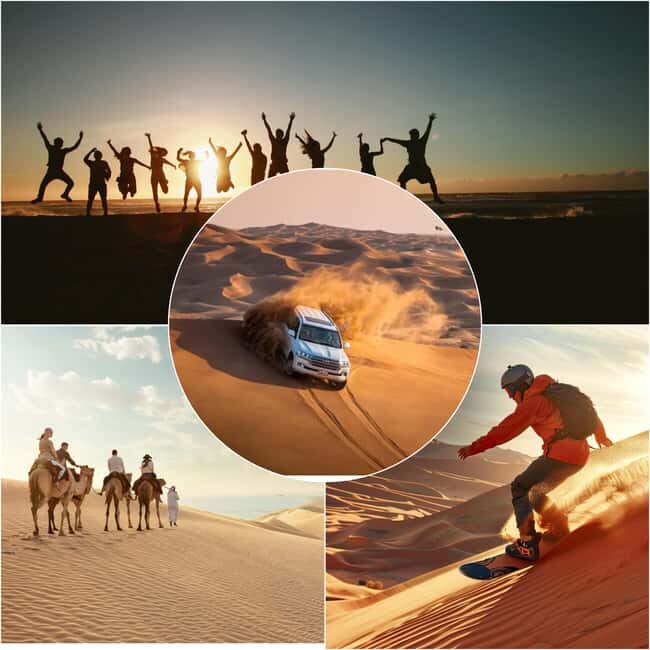 Doha: Shared Desert Safari, Dune Bashing, Sandboarding - What to Expect from the Tour