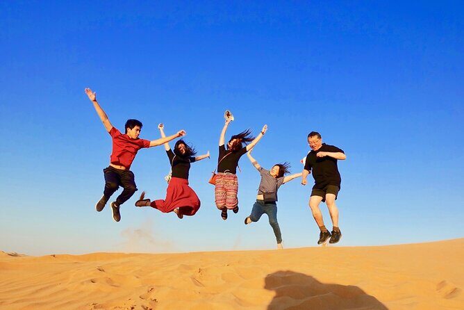 Doha Sharing Desert Safari with Dune Bashing and Sand Boarding - The Sum Up
