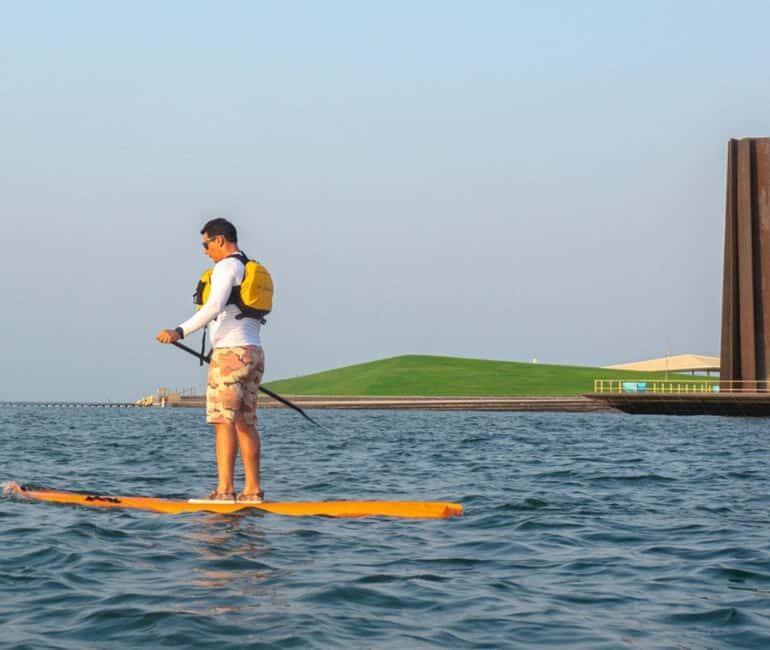 Doha: Skyline Kayak Guided Tour by MIA and The Pearl - Key Points