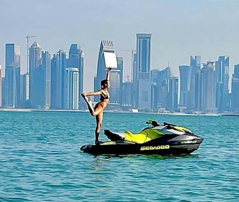 Doha: Skyline & Sea Jet Ski Guided Tour - Key Points