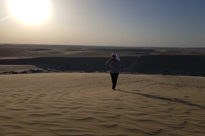 Doha: Sunrise /Sunset Desert Safari with Sand Boarding,Camel ride - FAQ