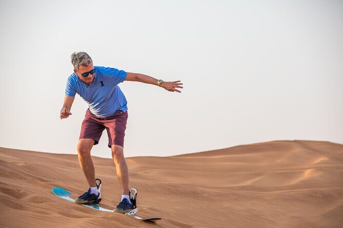 Doha: Sunset Desert Safari, Camels, Sandboarding & Inland Sea - An Authentic Desert Adventure