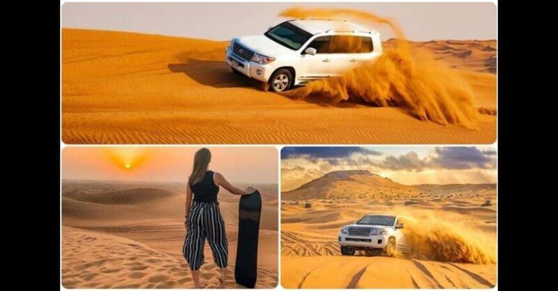 Doha: Sunset Desert Safari with Camel Ride & Sandboarding - Key Points