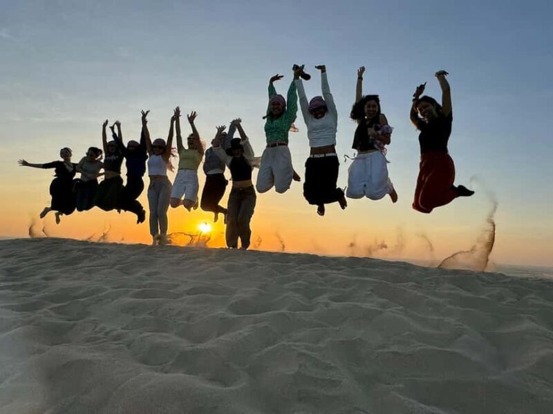 Doha: Sunset Safari, Dune Bashing, Sandboarding & Camel Ride - Key Points