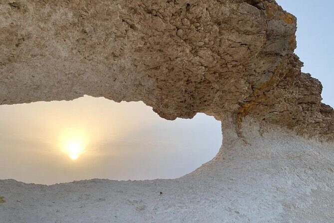 Doha : West Coast Tour on Zekreet Peninsula - Richard Serra’s East-West/West-East Installation – A Massive Art Statement  