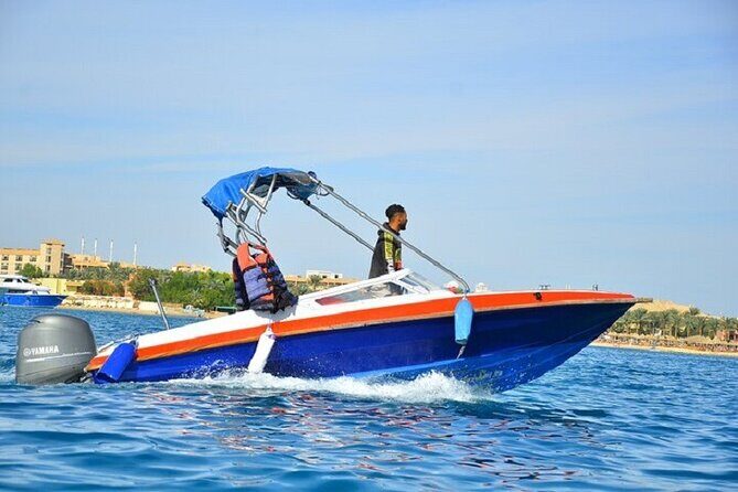 Dolphin Snorkel With private Speed Boat & Water Sports - Hurghada - Key Points