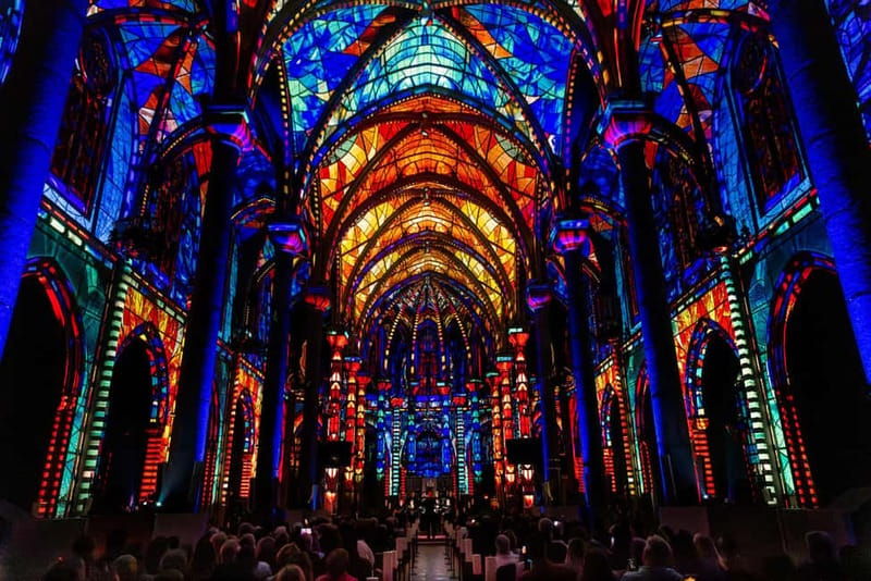 Dominican Church - 360° Immersive Musical Show - LUMINISCENCE - The Experience Itself