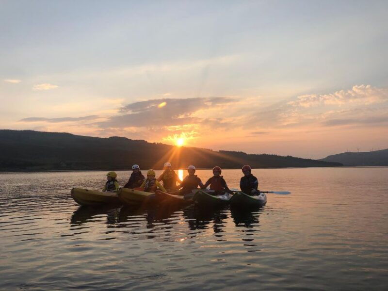 donegal-sunset-kayak-trip-on-dunlewey-lake