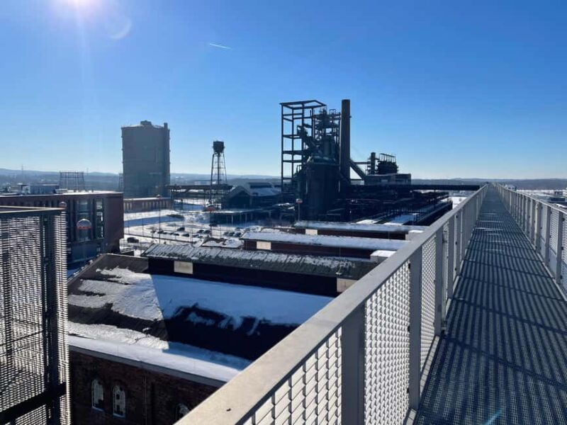 Dortmund: Skywalk and blast furnace backdrop - Exploring the Dortmund Skywalk and Blast Furnace Tour