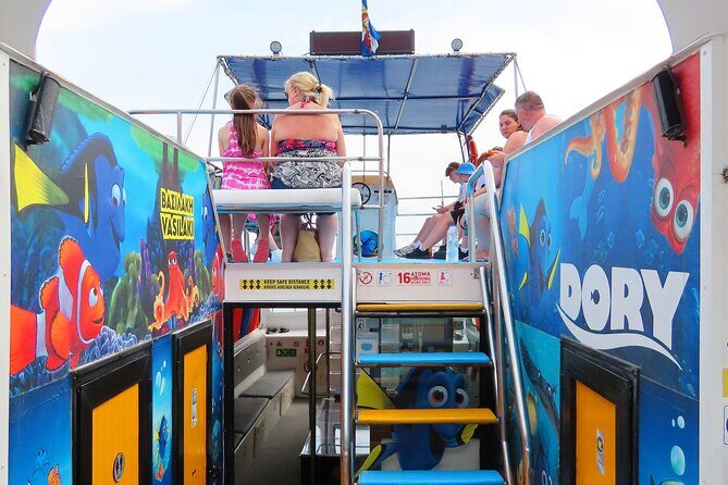 Dory's Glass Bottom Boat Adventure in Pserimos and Pserimos Beach - FAQs