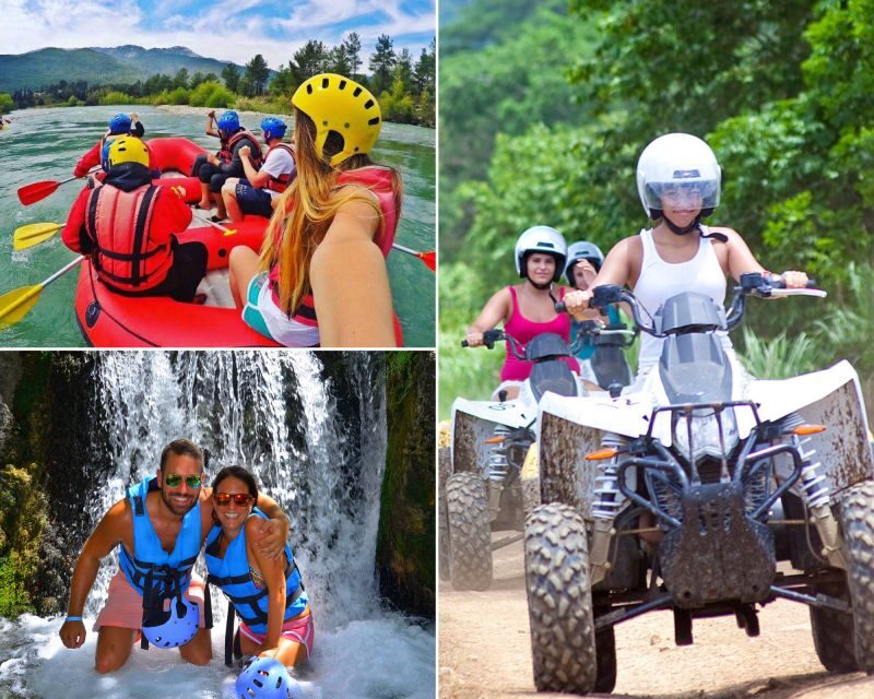 Double Action Alanya: Quad Safari & White Water Rafting Fun - FAQ
