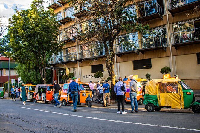 Downtown Johannesburg Tuk tuk Tour with a local lunch - The Sum Up