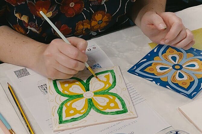 Downtown Porto Tile-Painting Workshop with Porto Wine  Bainharia - Key Points