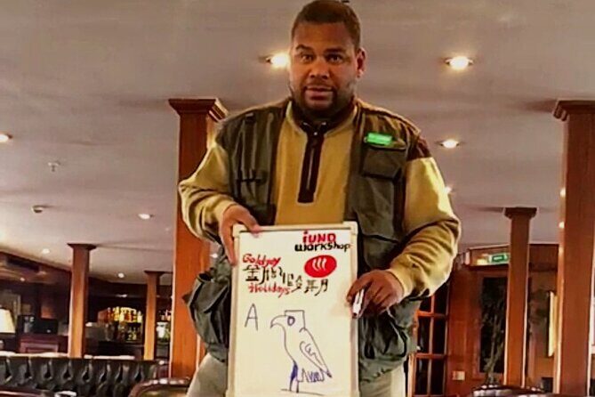 Draw in Egyptian Hieroglyphs with Dr Mo - The Sum Up