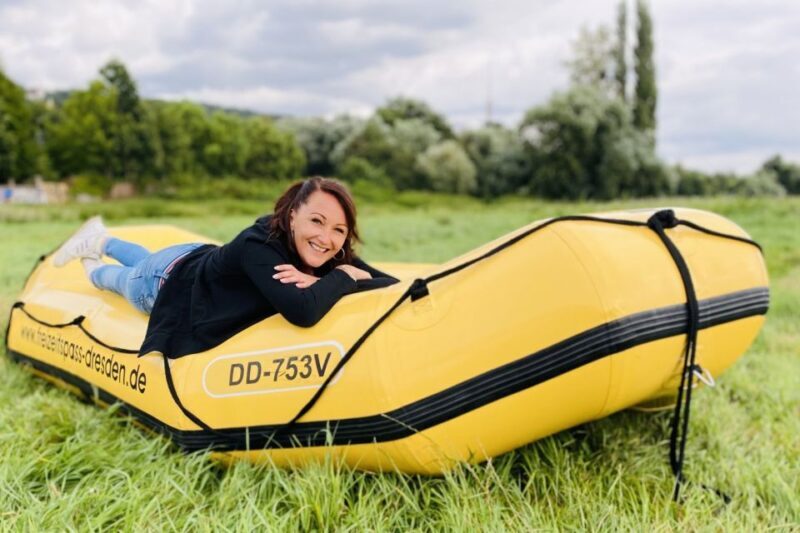 Dresden: Bootstour im Schlauchboot durch die Altstadt - Key Points