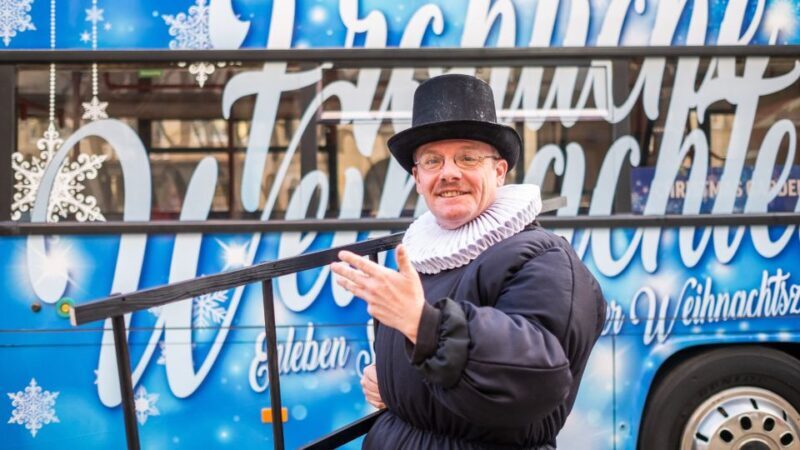 Dresden: Christmas Sightseeing Tour with a 'Pflaumentoffel' - Key Points