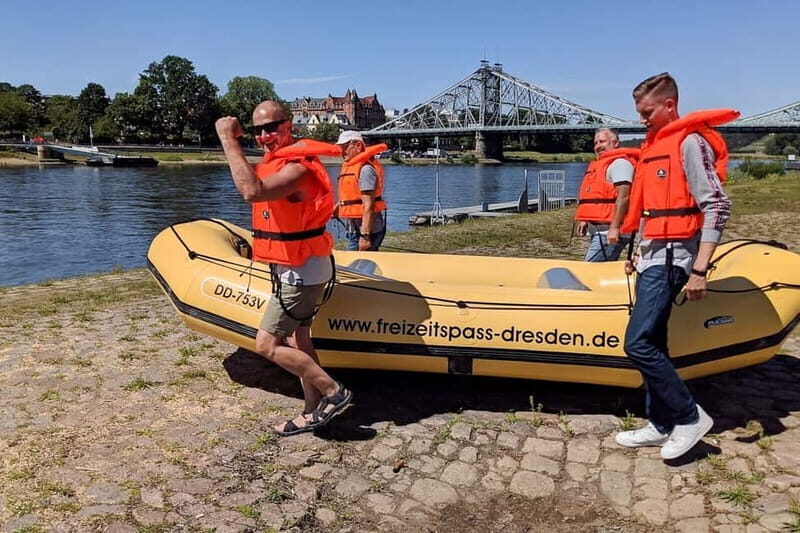 Dresden: Im Schlauchboot von "Blaues Wunder" bis DD-Altstadt - Frequently Asked Questions