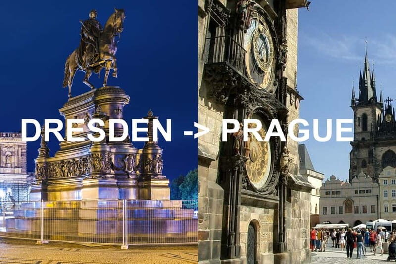 Dresden-Prague One-Way Sightseeing Journey - Turning a Travel Day Into an Experience