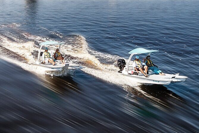 Drive your Own 2 Seat Fun Go Cat Boat on Marco Island - Why You’ll Love This Marco Island Boat Tour