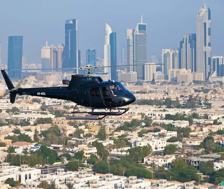 Dubai: 17-Minute Helicopter Tour over Palm Jumeirah - Key Points