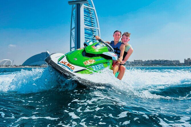 Dubai: 30min Jet Ski: Burj Al Arab w Pics, Videos, free Ice Cream - The Experience in Detail