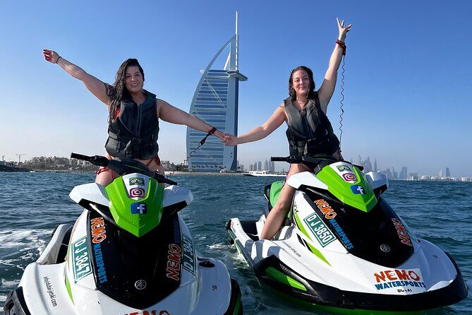 Dubai: 30min Jet Ski: Burj Al Arab w Pics, Videos, free Ice Cream - Price & Value