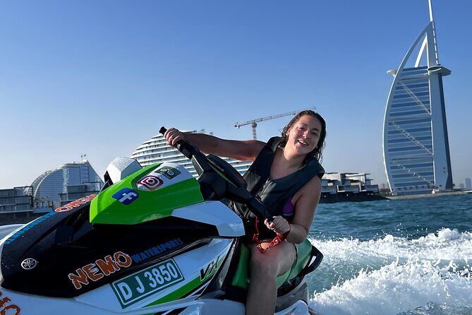 Dubai: 30min Jet Ski: Burj Al Arab w Pics, Videos, free Ice Cream - The Sum Up