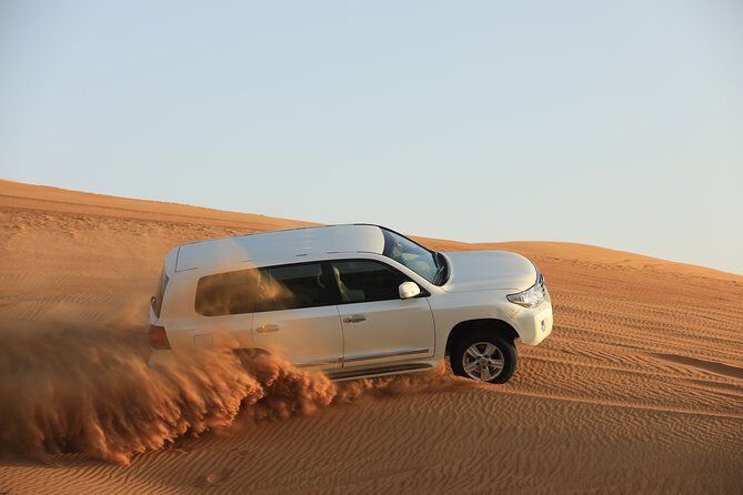 Dubai: Adventure Evening Desert Safari, Camel Ride, Shows & BBQ Dinner - The Bedouin Camp Experience at Al Khayma
