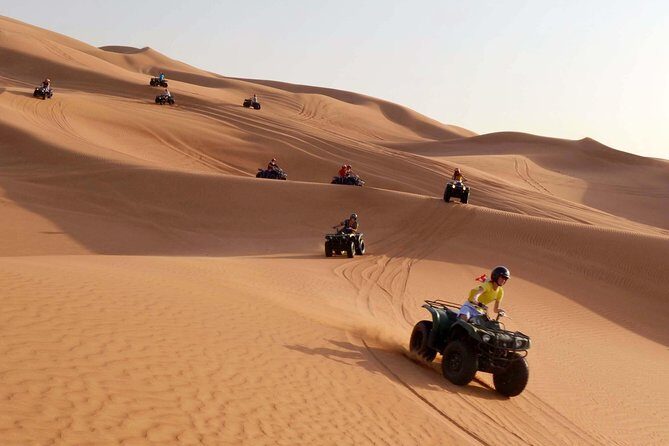 Dubai: Adventure Quad Bike Safari, Camel Ride & Refreshments - FAQs