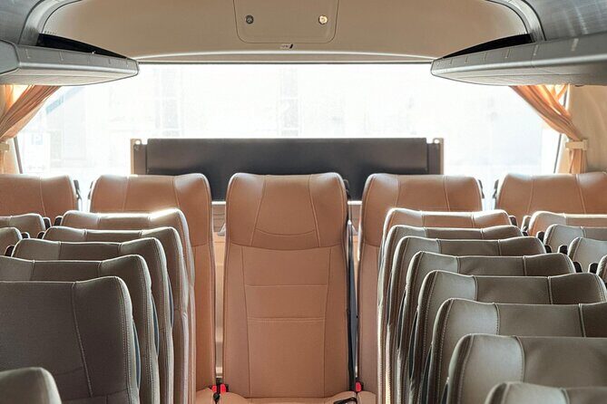 Dubai Airport to private Tours and Transfer by van, coach and bus - The Sum Up