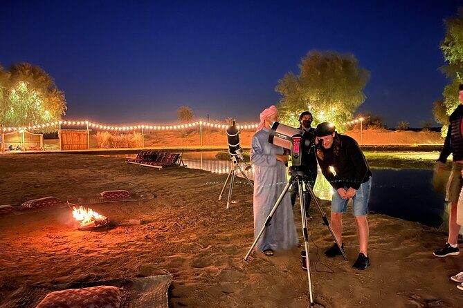 Dubai: Al Marmoom Oasis Vintage Safari: Camels, Stargazing & Meal - What Travelers Love Most
