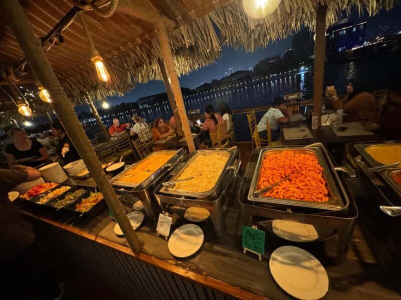 Dubai: Al Seef Creek Soirée Dhow Dinner & Live Entertainment - The Sum Up
