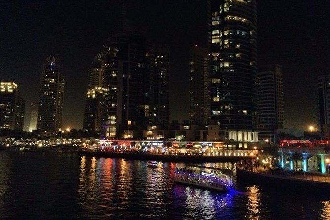 Dubai At Night Tour with Pick up Included - Transportation and Group Size