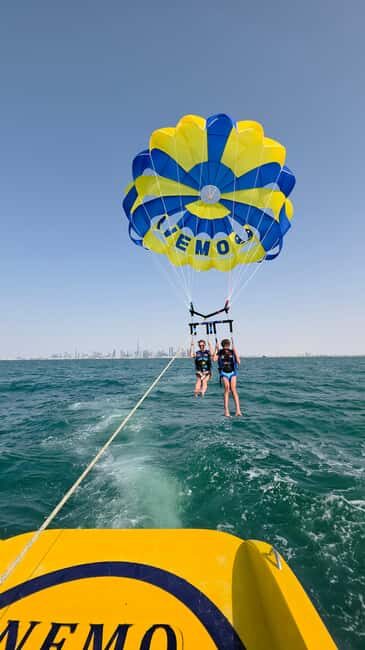 Dubai: Burj Al Arab Parasailing, Ice Cream, Pics, and Videos - Frequently Asked Questions (FAQ)